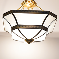 Lantern Ceiling Flush Lights